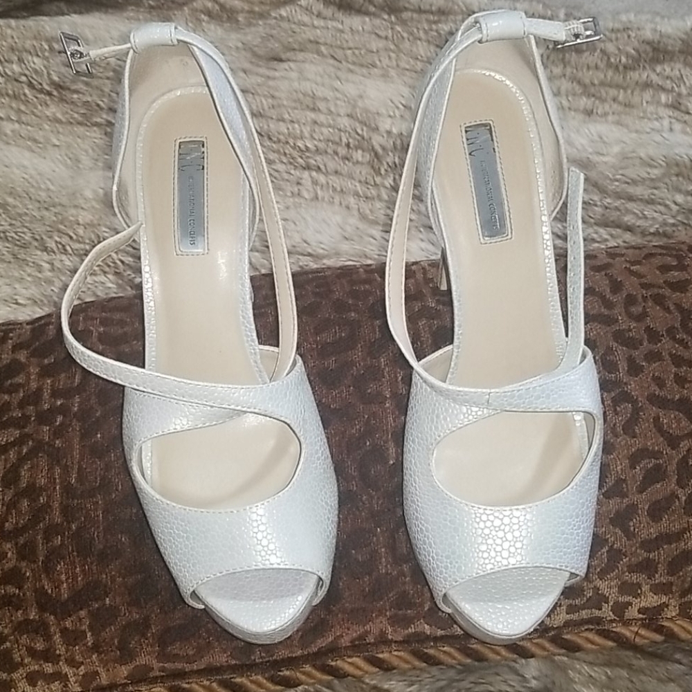 Metallic Platform Sandals